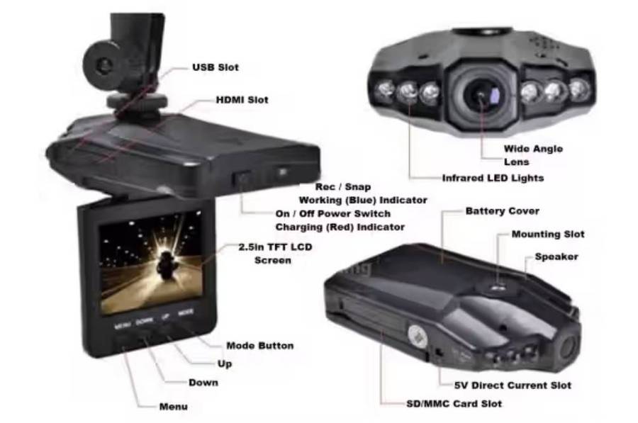 HD Portable DVR with 2.5" TFT LCD Screen