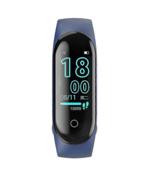 Smart Watch M4 Fitness Tracker - Blue
