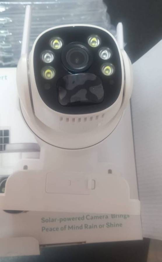 Intelligent Solar Energy Alert PTZ Outdoor Camera - WIFI