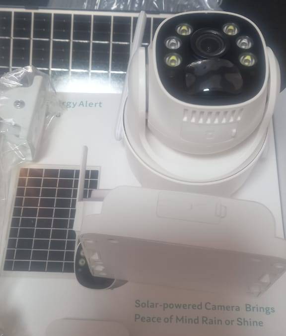 Intelligent Solar Energy Alert PTZ Outdoor Camera - WIFI