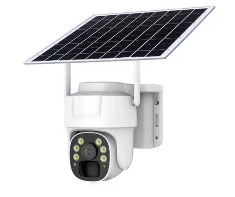 Intelligent Solar Energy Alert PTZ Outdoor Camera - WIFI