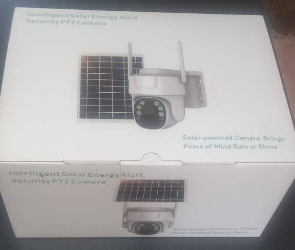 Intelligent Solar Energy Alert PTZ Outdoor Camera - WIFI