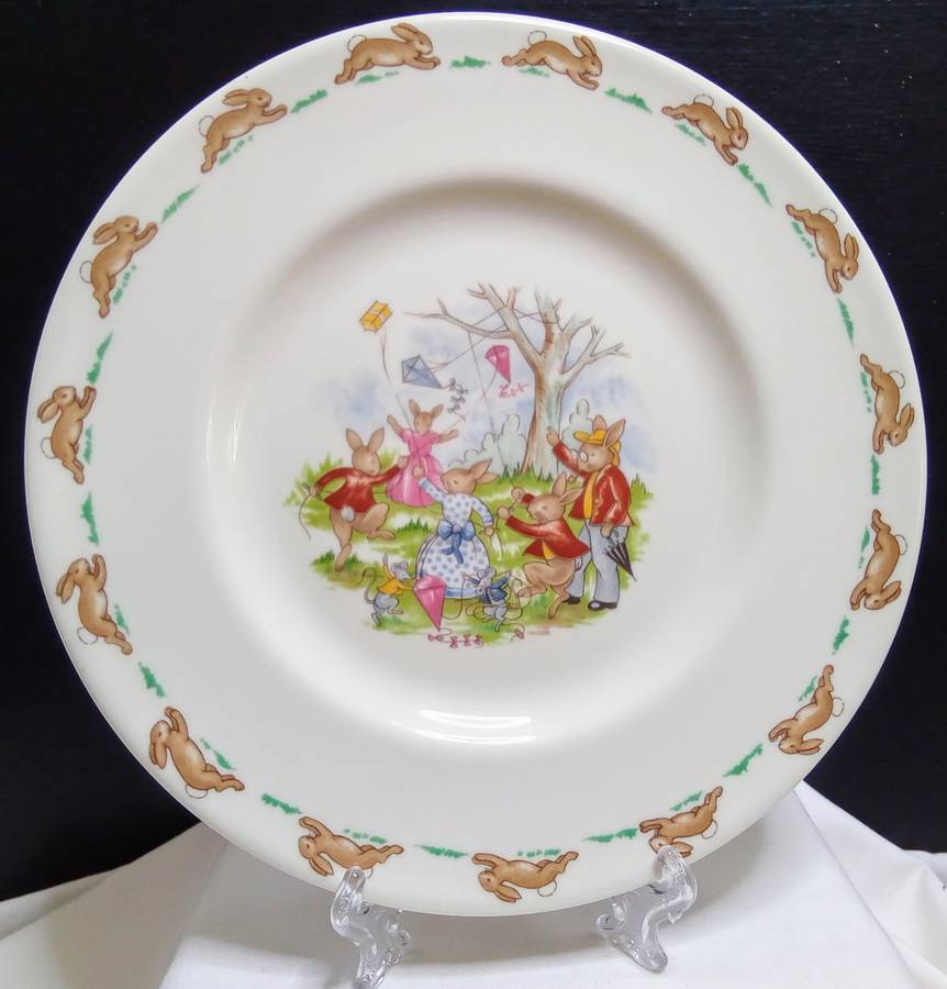 Royal Doulton Bunnykins tea plate