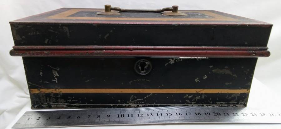 Lovely Large Vintage Cash Money Box - 1940's