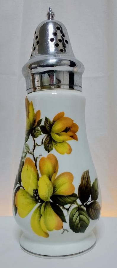Midwinter England Stoke-on-Trent vintage 1960s fine bone china sugar shaker