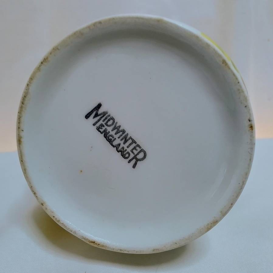 Midwinter England Stoke-on-Trent vintage 1960s fine bone china sugar shaker