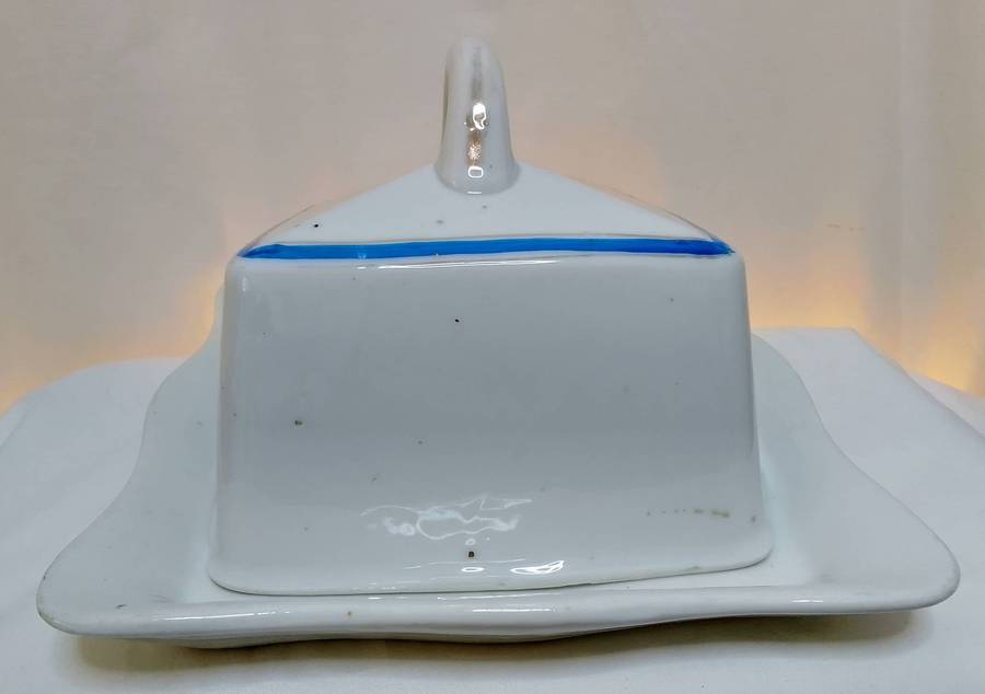 Lovely antique cheese dish - unmarked