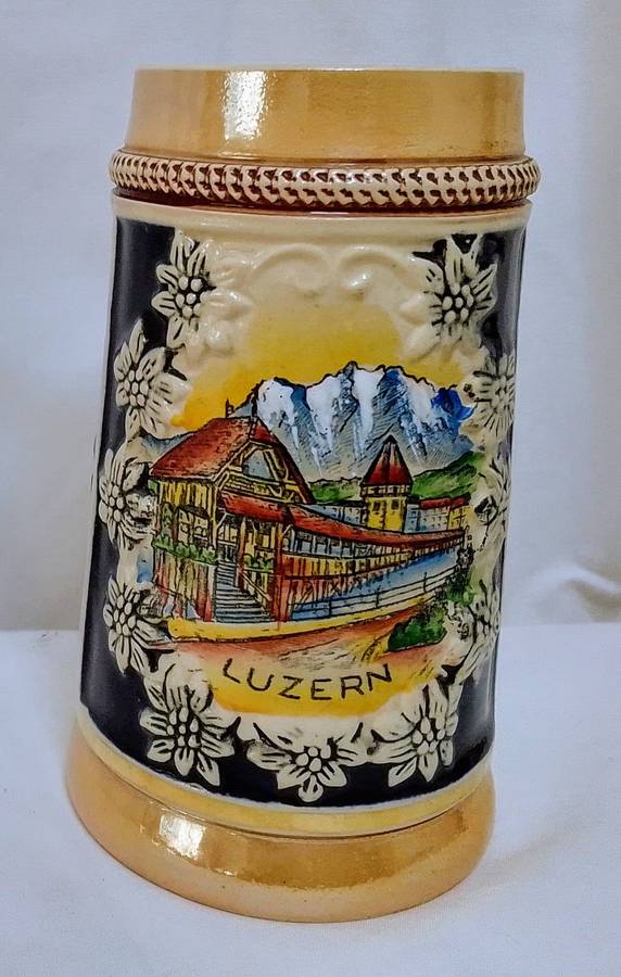 Very nice small vintage German beer stein