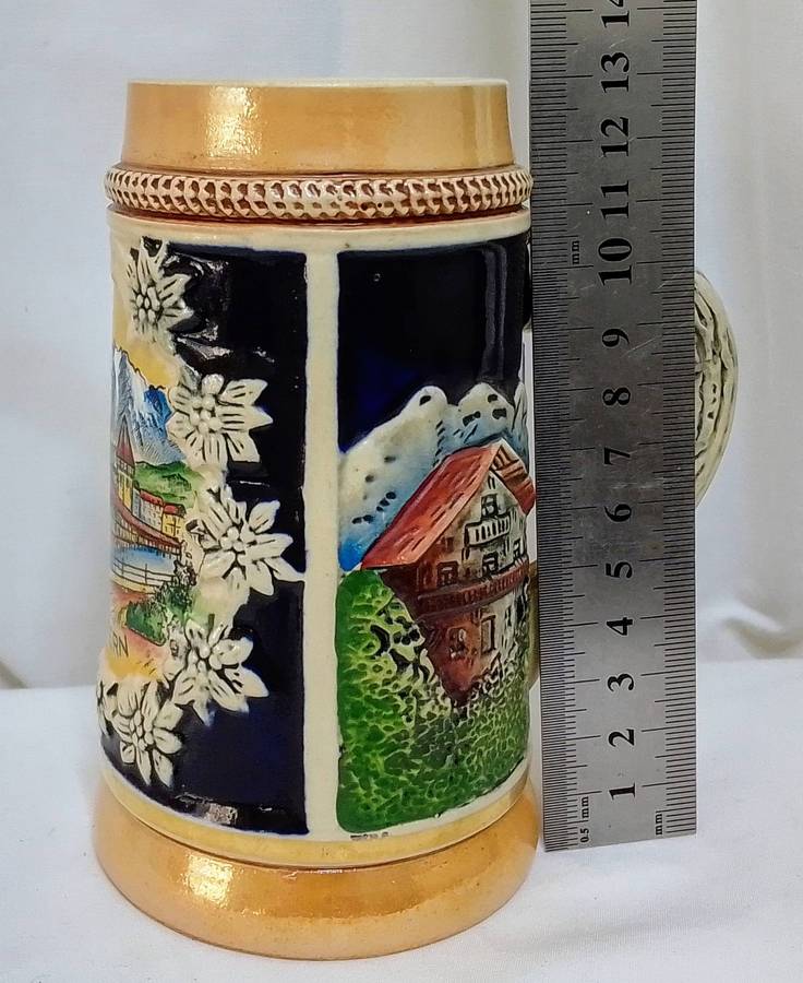 Very nice small vintage German beer stein