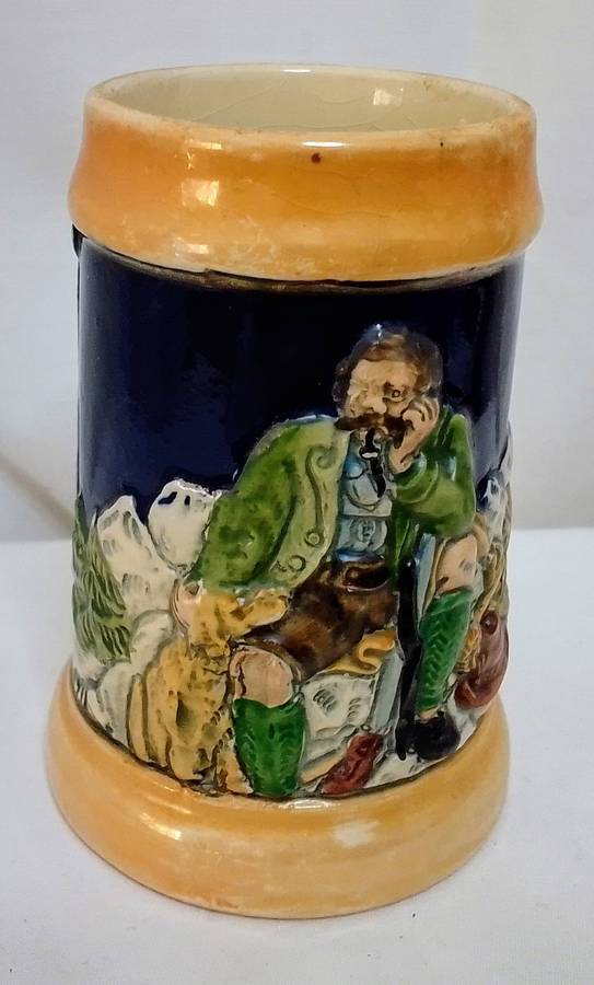 Lovely small vintage German beer stein