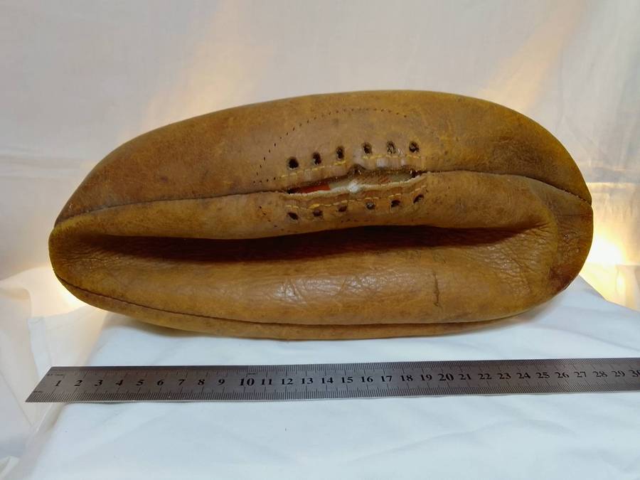 Lovely vintage genuine rugby ball
