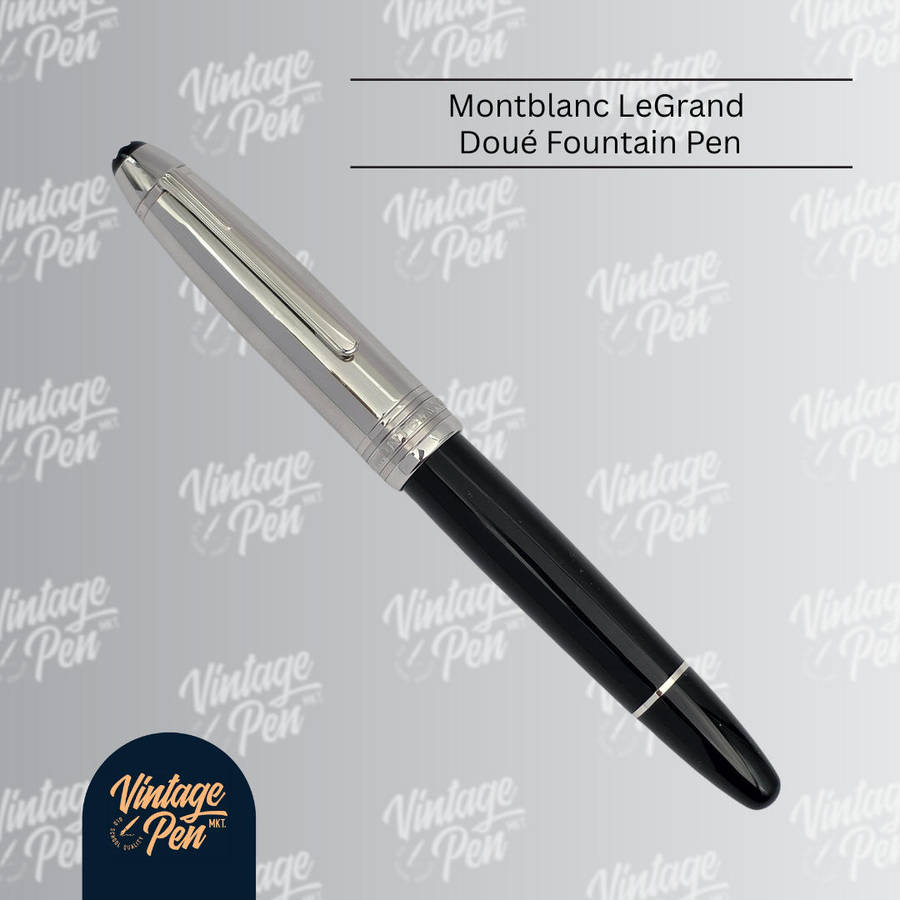 Montblanc LeGrand Doue Fountain Pen