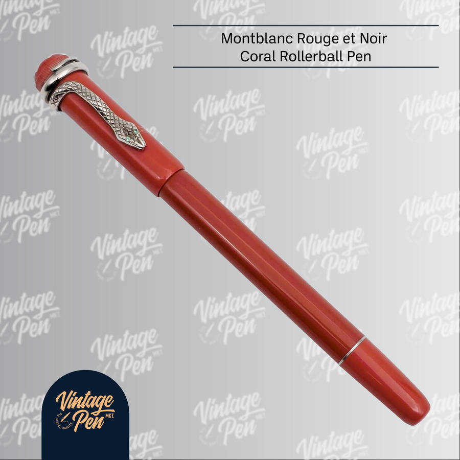 Montblanc Heritage CollectionRougeetNoir Coral Rollerball Pen
