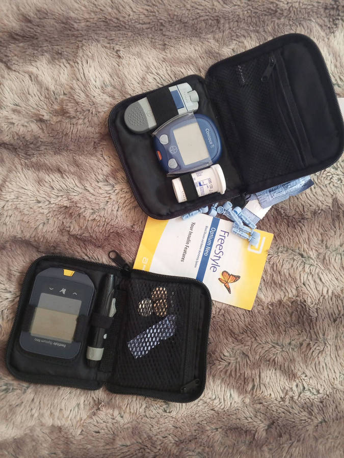 Blood Glucose and Ketone monitoring systems x 2