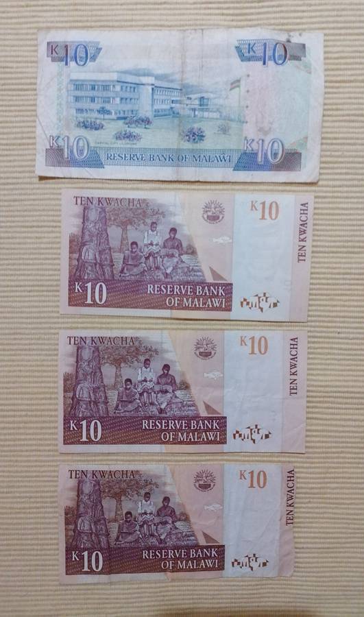 Malawi Kwachas - Bank notes