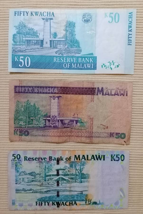 Malawi Kwachas - Bank notes