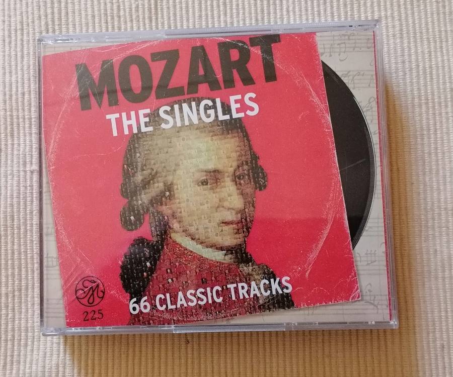 Mozart The Singles CD x 3 Discs