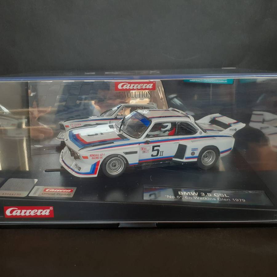 Carrera Evolution 27611 BMW 3.5 CSL No.5 6hour Watkins Glen 1979 Boxed