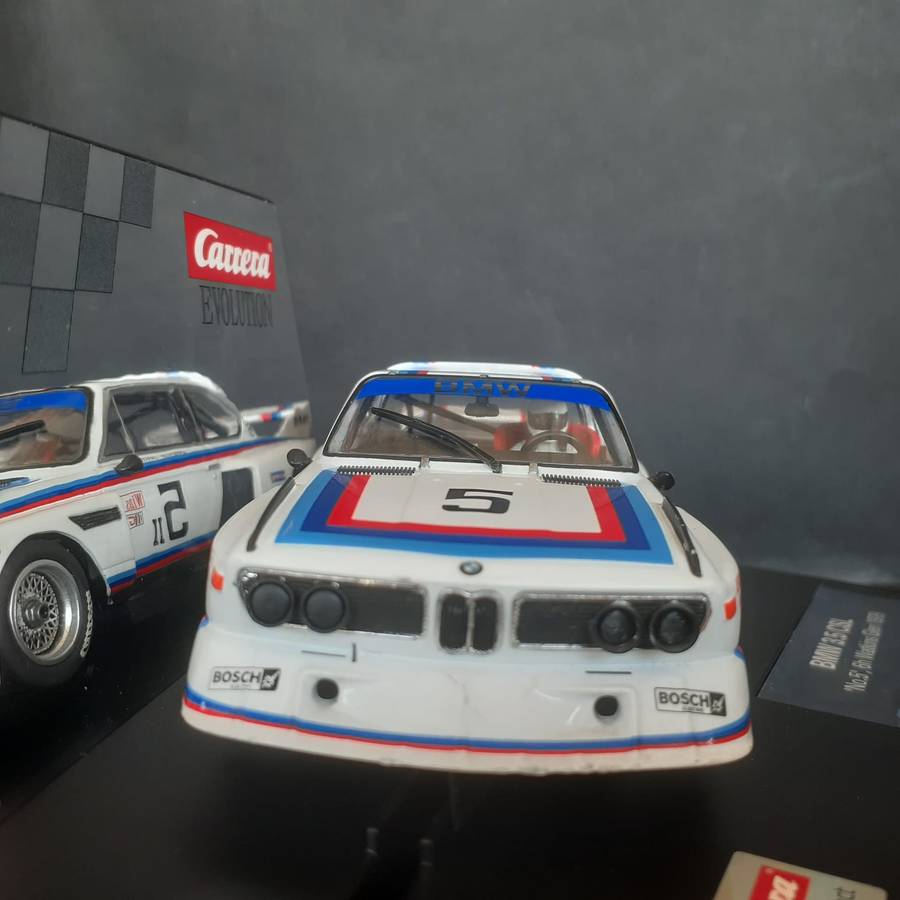 Carrera Evolution 27611 BMW 3.5 CSL No.5 6hour Watkins Glen 1979 Boxed