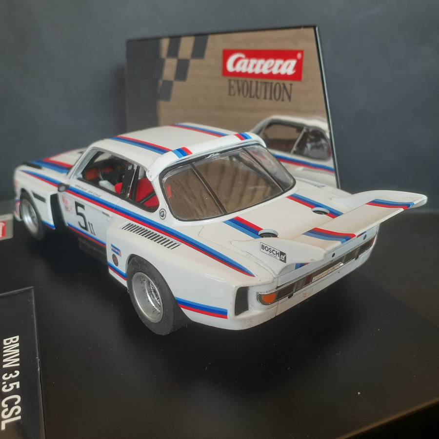 Carrera Evolution 27611 BMW 3.5 CSL No.5 6hour Watkins Glen 1979 Boxed