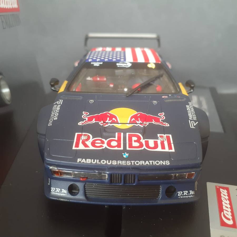 Carrera Evolution 27604 BMW M1 Procar Red Bull Boxed