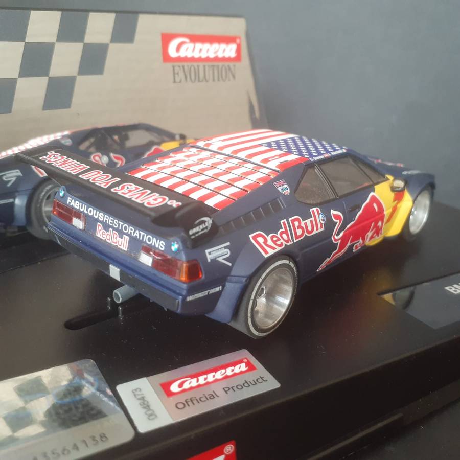 Carrera Evolution 27604 BMW M1 Procar Red Bull Boxed
