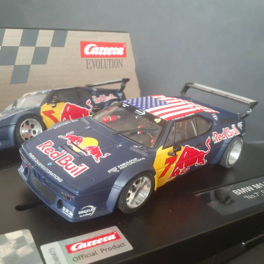 Carrera Evolution 27604 BMW M1 Procar Red Bull Boxed