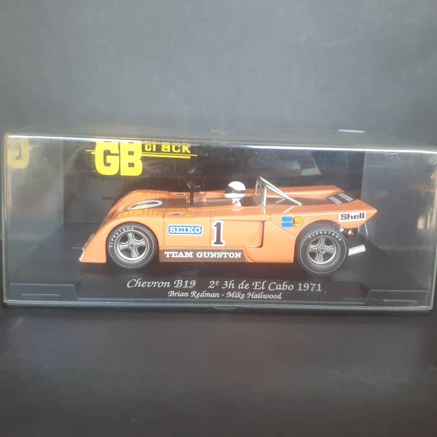 Fly/GB Track GB13 Chevron B19 Gunston 3Hour de El Cabo 1971 Mint Boxed