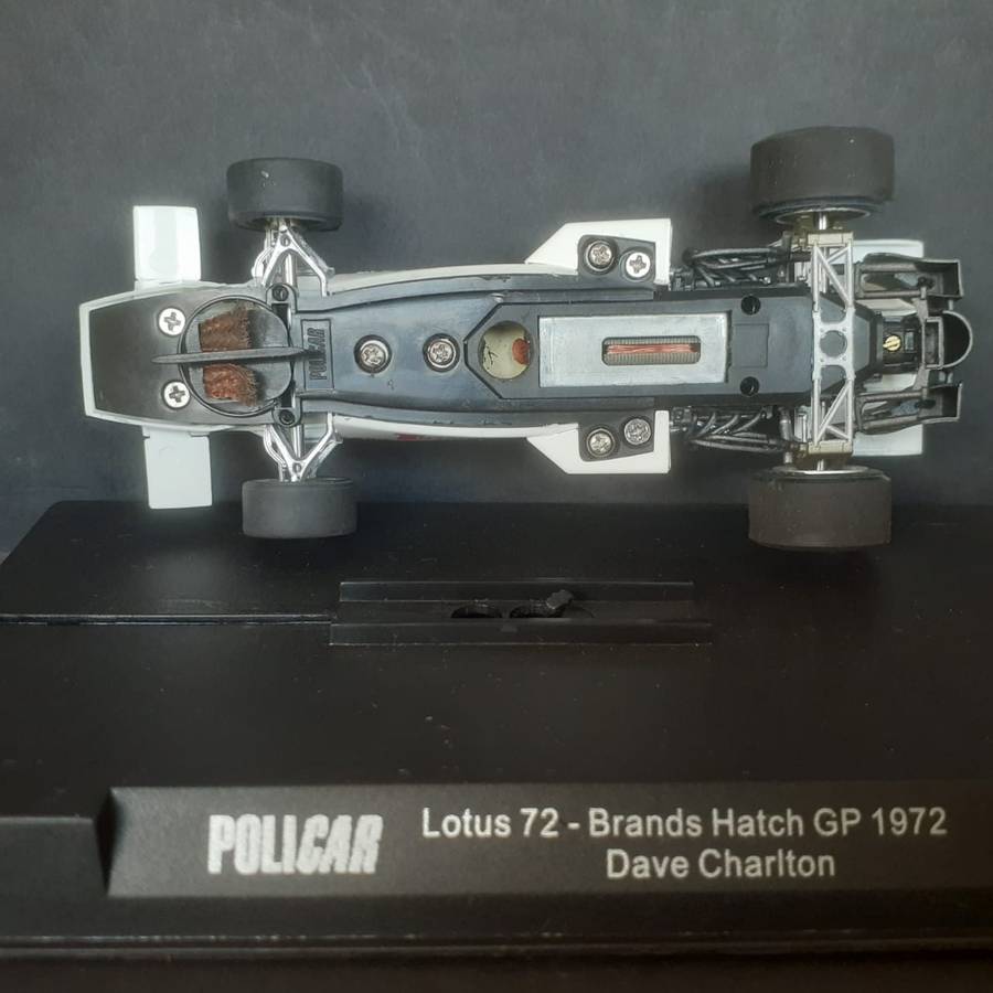 Policar CAR02e Lotus 72 Brands Hatch GP 1972 Dave Charlton Boxed
