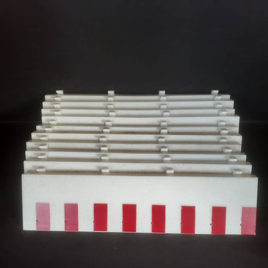 10 x Ninco Track Borders No.9 Long Straight 20cm