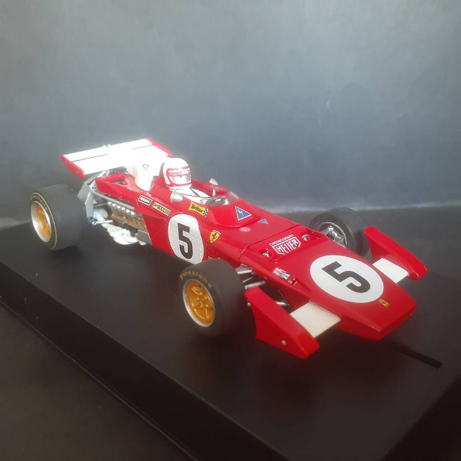 Policar CAR05b Ferrari 312B2 Silverstone 1971 Clay Regazzoni Boxed