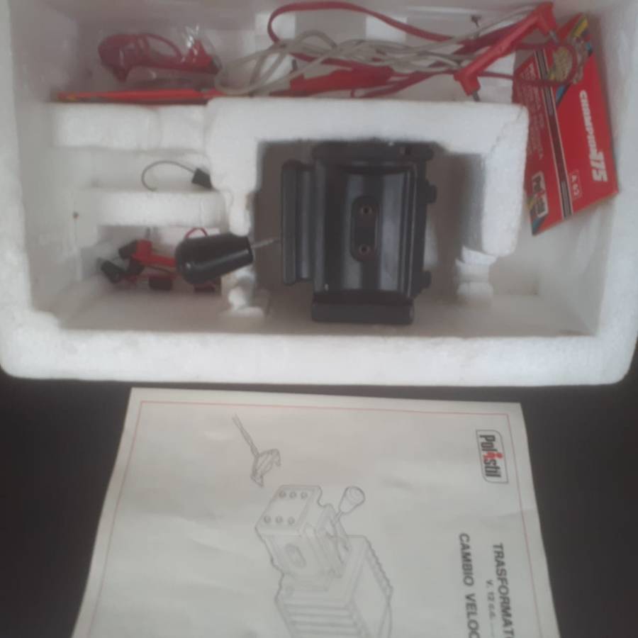 One Lot of Polistil Track and Accessories