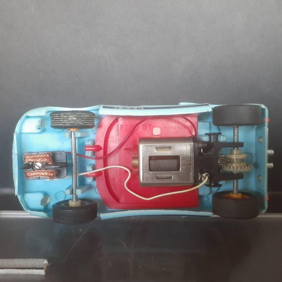 Scalextric C77 Ford GT40 Made in Hong Kong