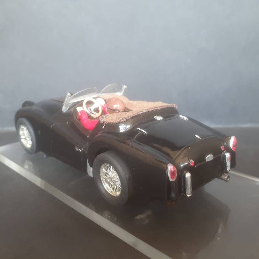 Triumph TR2 Built-up Slot Car