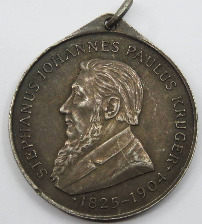 Krugerstandbeeld VerskuiwingKerkplein Pretoria 11.10.1954 Silver Medal