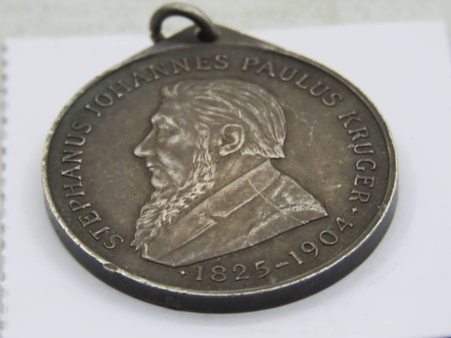 Krugerstandbeeld VerskuiwingKerkplein Pretoria 11.10.1954 Silver Medal
