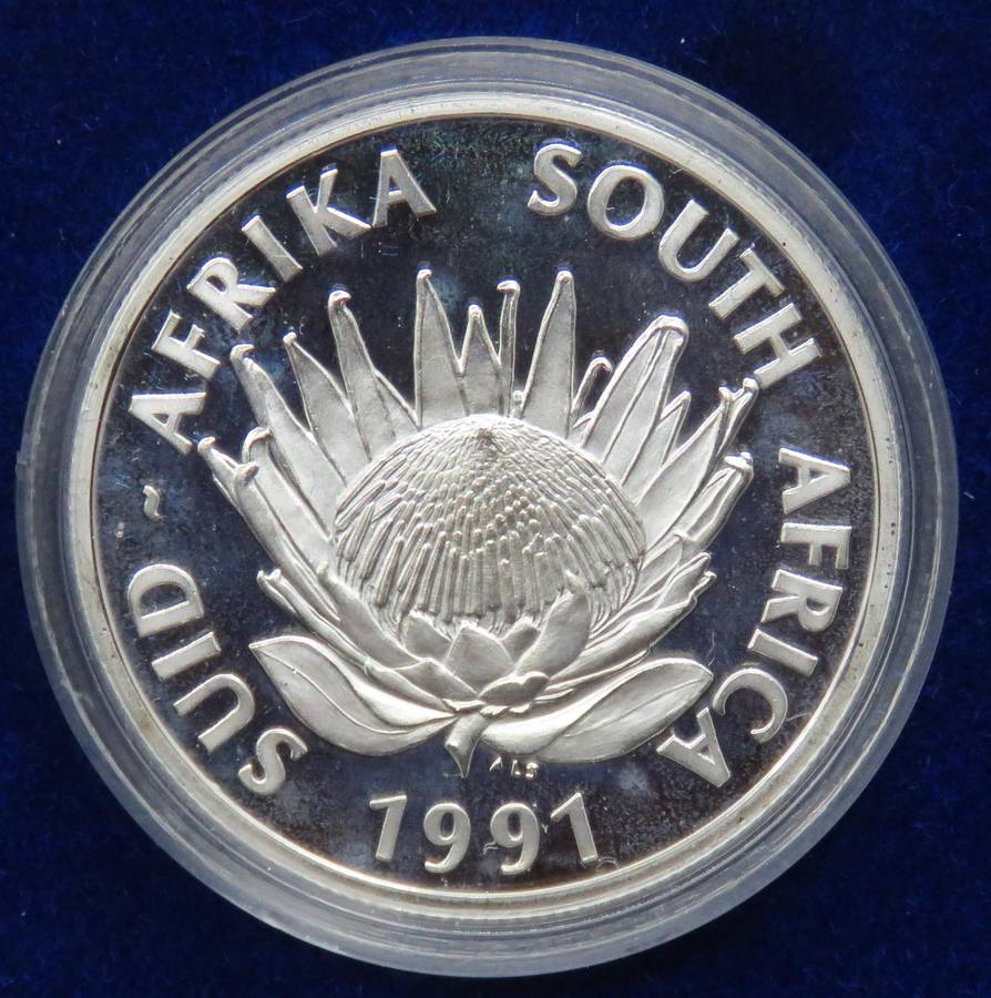 1991 Republic of South Africa "NURSING" Proof R1 encapsulated as issued and in SAM Box-4 Available