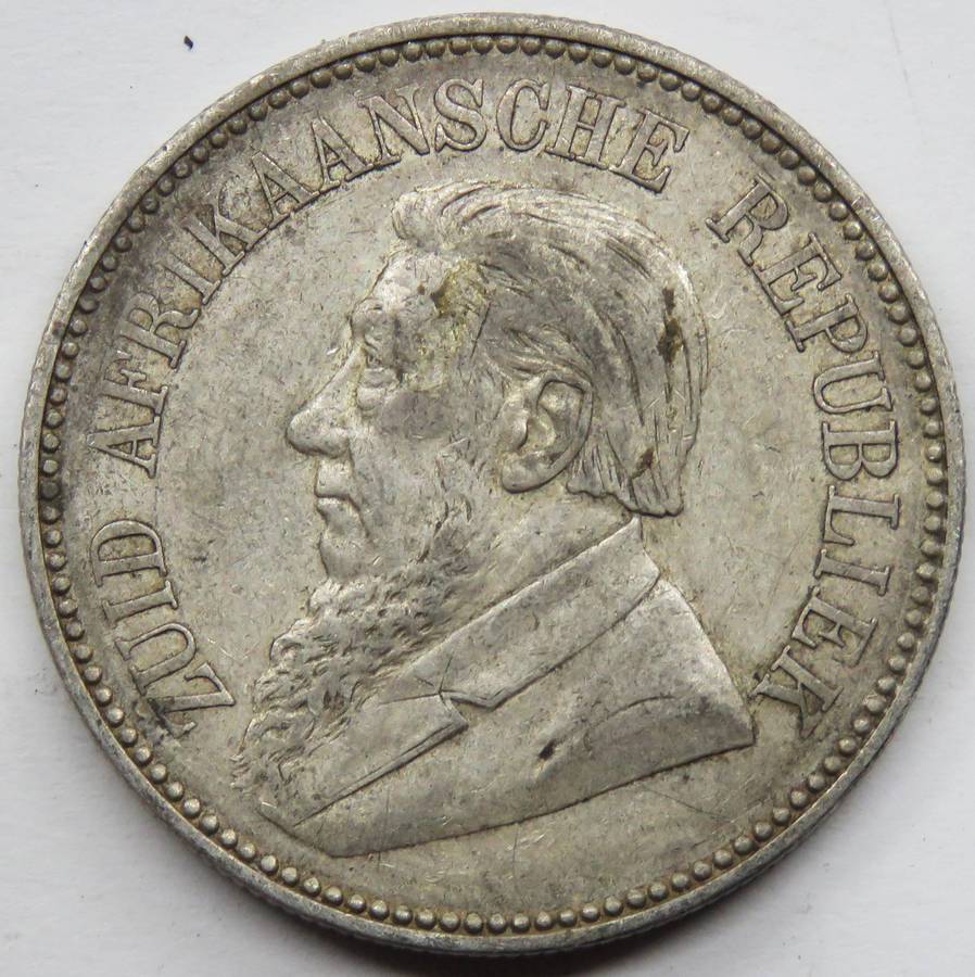 1897 ZAR  2 1/2 Shillings