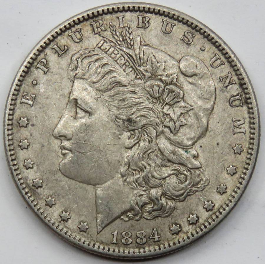 1884 United States of America  Morgan Dollar