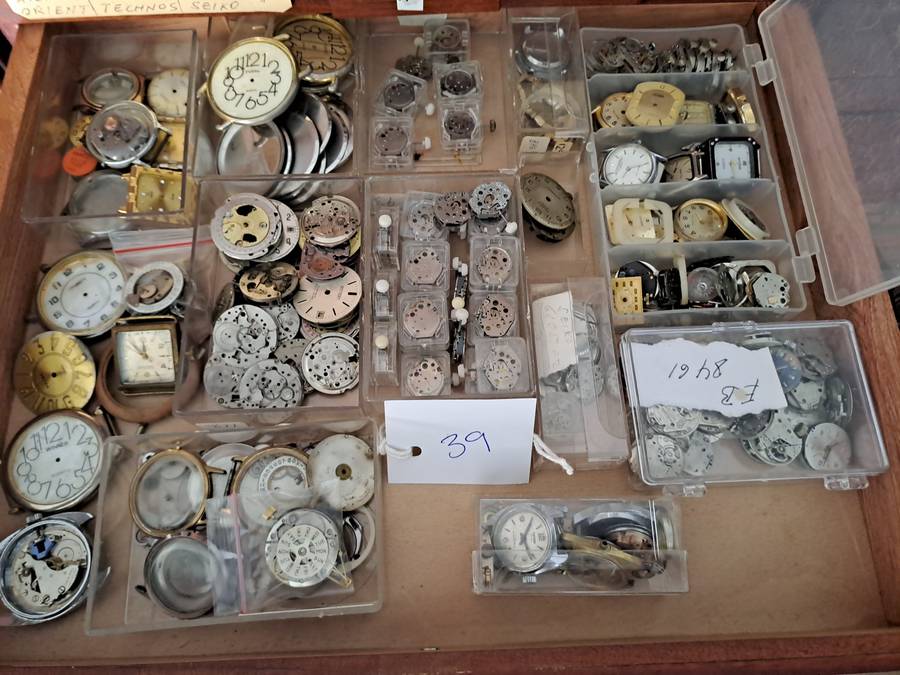 watch lot spares/repairs draw 39