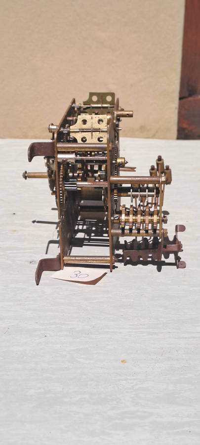 mantle clock movement i think. for spares or repairs