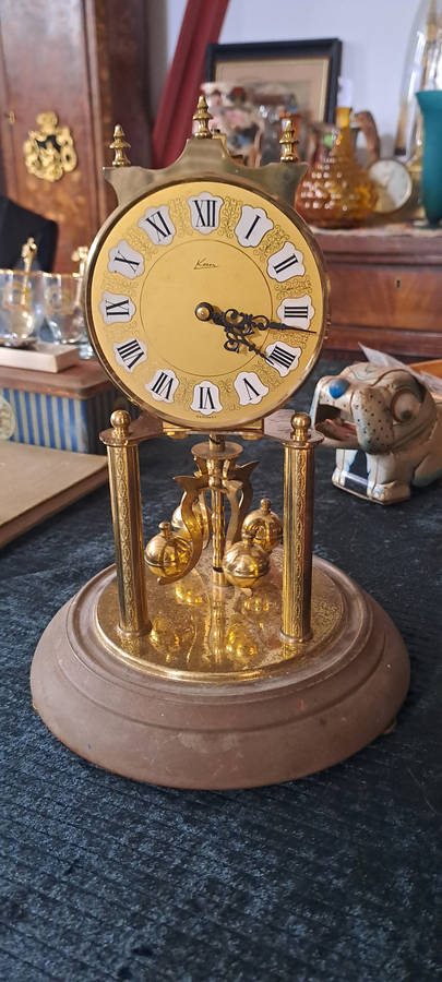 German Anniversary clock complete