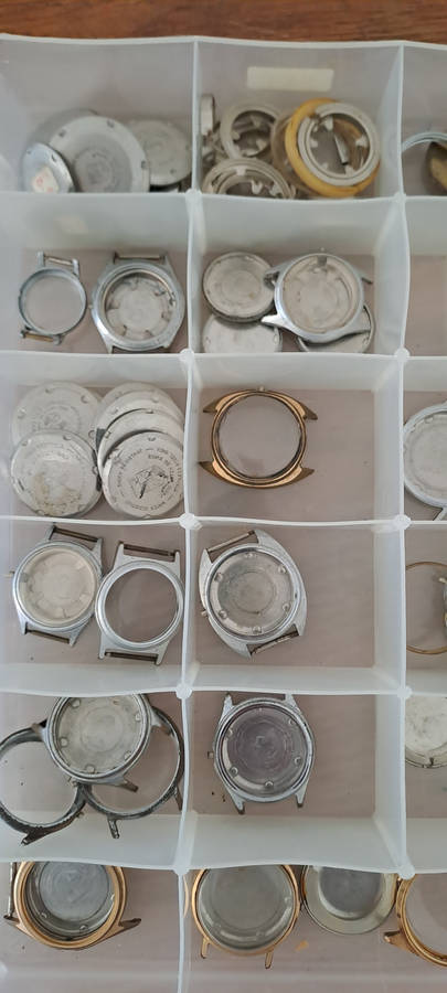 Vintage Oris watch casings