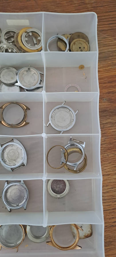 Vintage Oris watch casings