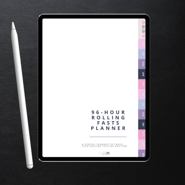 Weight Loss Tracker & Planner (Cotton Candy)