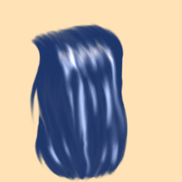 Hair #4 Brush for Procreate