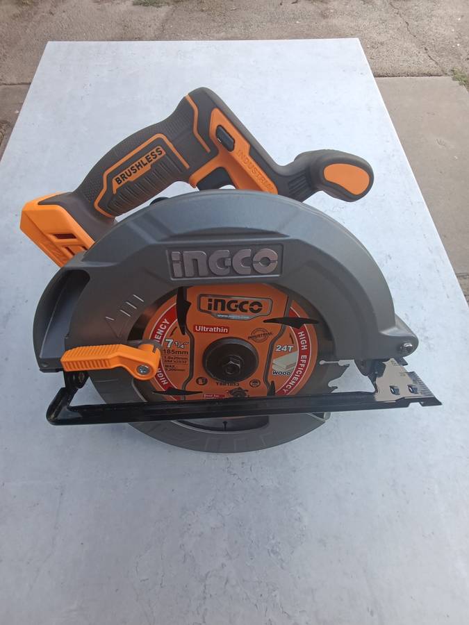 INGCO cordless circular saw 185mm 20v BOXED