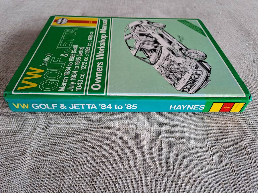 VW (petrol) Golf & Jetta, 1984-1985  Owners Workshop Manual - Haynes