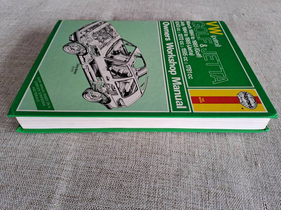 VW (petrol) Golf & Jetta, 1984-1985  Owners Workshop Manual - Haynes