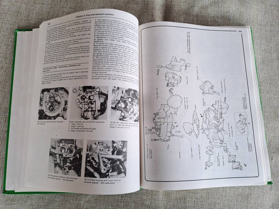 VW (petrol) Golf & Jetta, 1984-1985  Owners Workshop Manual - Haynes